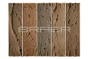 Кирпич лицевой BRAER М125 0,7НФ БРАЕР кладка кора дуба купить в "Строй-Ресурсе"