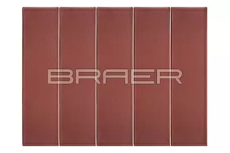 Кирпич лицевой BRAER М150 1,0НФ бордо гладкий купить в "Строй-Ресурсе"