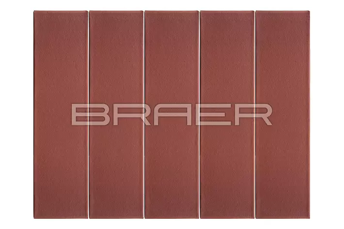 Кирпич лицевой BRAER М150 1,0НФ бордо гладкий купить в "Строй-Ресурсе"