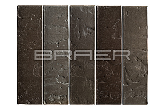 Кирпич лицевой BRAER М150 0,7НФ БРАЕР кладка Нуар терра купить в "Строй-Ресурсе"